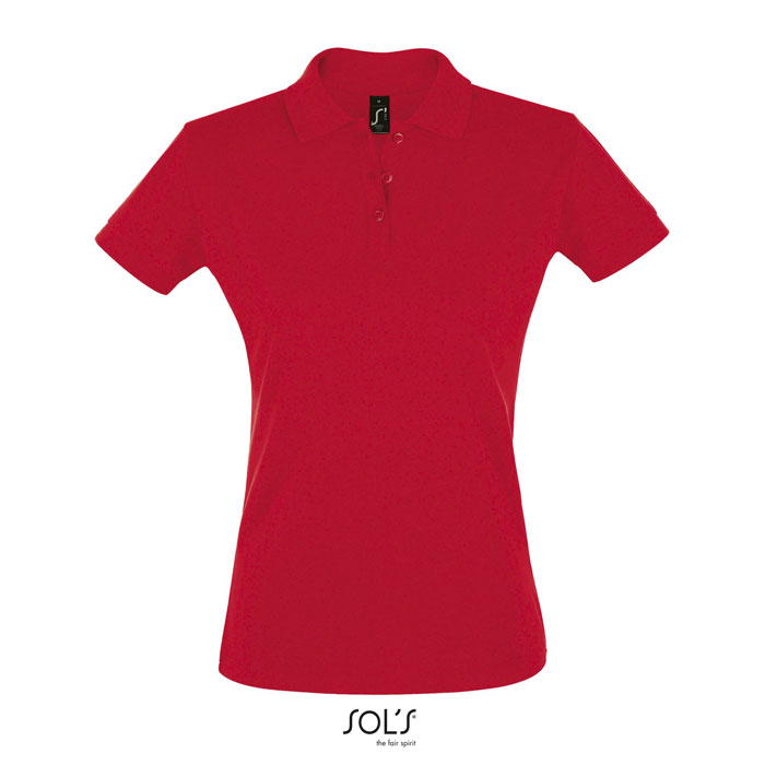 Polo personnalisable pour femme 180g - PERFECT Rouge 1